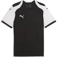 Puma Hommes, T-shirt de sport, teamFINAL26 Knit Jersey (M), Blanc, Noir, M