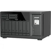 Qnap TVS-H1277AX-R5-16G Ryzen 5 Pro 7645 12-Bay NAS 16GB UDIMM DDR5 non-ECC 2x2.5 GbE + 2x10GBASE-T, NAS, Noir