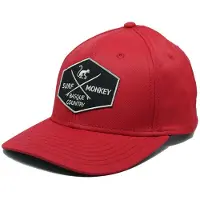 Surf Monkey Casquette de sport rouge