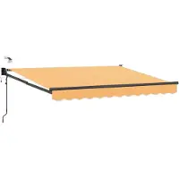 vidaXL Auvent électrique rétractable , couleur sable