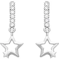 Luxenter Boucles d'oreilles 'Yasio' argent