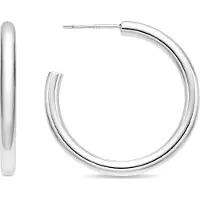 Luxenter Boucles d'oreilles 'Hudak' argent