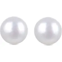 Luxenter Boucles d'oreilles 'Básico' blanc perle