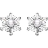 Luxenter Boucles d'oreilles 'Leth' blanc perle
