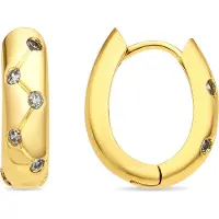 Luxenter Boucles d'oreilles 'Gruk' or