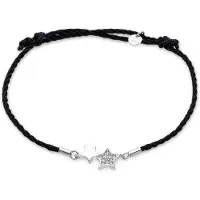Luxenter Bracelet en argent sterling 925 et zircone brillante avec finition en rhodium - Hudap