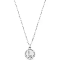 Luxenter Chaîne 'Alphabet' blanc