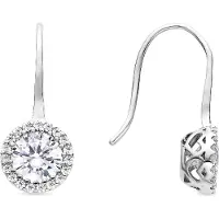 Luxenter Boucles d'oreilles 'Tisab' argent