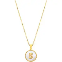 Luxenter Chaîne 'Alphabet' blanc