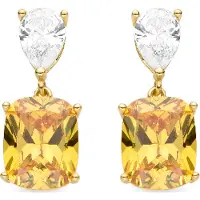Luxenter Boucles d'oreilles 'Himal' jaune