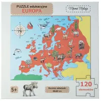 Mama Maluje Casse-tête éducatifs Europe 120el