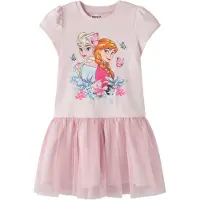 Name it Robe 'NMFMemma Frozen' bleu clair / orange foncé / rose / rose