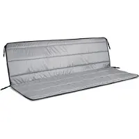 AIO Factory Set de coussins de jardin en mousse 150x50x50 cm gris foncé