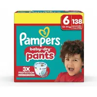 Pampers Baby-Dry Pants, Taille 6, 20 couches-culottes