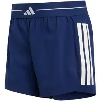 Adidas Pantalon de sport 'Hyperglam' bleu foncé / blanc