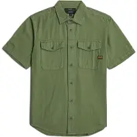 G-Star Marine Short Sleeve Shirt Vert M Homme
