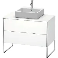 Duravit XSquare Meuble sous-vasque sur console au sol, 2 tiroirs, 1000x778x548mm, XS492108484