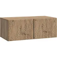 vidaXL Meuble TV mural 78,5 x 41 x 30 cm, chêne Artisan