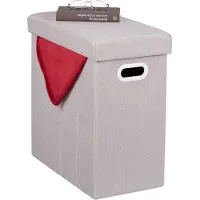 B2X Tabouret avec espace de rangement beige