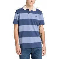 Timberland - Polo de rugby rayé pour homme - Taille L