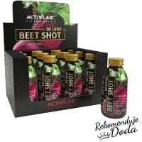 ActivLab 12 x De Luxe Beet Shot jus de betterave concentré pour soutenir l'endurance