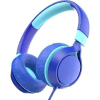 OEM Casque audio pour enfants avec fil - Casque de sécurité - Pour l'école et les voyages - Limitation du volume