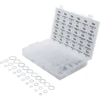 Bgs 8143 Assortiment de joints d'étanchéité en aluminium, 300 pcs.
