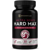 GLOBAL D LTD Hard Max – Soutien de la vitalité et des performances masculines – 30 gélules