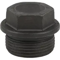 Ks Tools Bouchon de vidange d'huile, hexagonal extérieur 22mm, M26x1,5x11mm, pack de 25