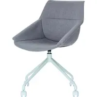 Paper Flow 2 Chaises à coque LUGE CHLUGEX2.13.02 gris Tissu