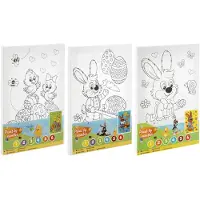 BestService Peinture sur toile sur le numéro de Pâques