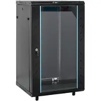vidaXL Armoire réseau 18U sur roulettes 19" IP20 60x60x100 cm