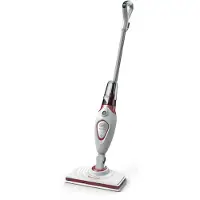 Black & Decker Balai vapeur 1600W - 3 accessoires - 99,9% des bactéries et germes tués sans produit chimique BDS1616R-QS