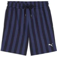Puma CLASS 8 - Short de sport, couleur bleu marine, taille S