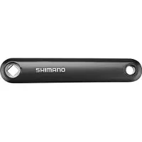 Shimano - Bras de manivelle pour systèmes de vélos électriques FC-E6000 - Longueur : 175 mm, couleur : noir.