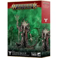 Games Workshop Warhammer AoS - Skavens Vizzik Skour Prophète du Conseil Cornu (Matières plastiques)