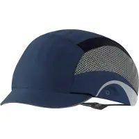 Jsp Kulta Casquette antichoc Aerolite, EN 812, longueur de visière 25 mm, bleu marine, taille 53-64 cm, polyester