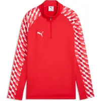Puma T-Shirt fonctionnel 'TeamLIGA26' rouge / blanc