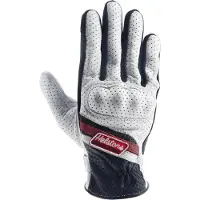 Helstons Cars Air Perforated Leather Gloves Blanc 9 Homme