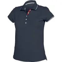 Kariban Polo à manches courtes pour femmes