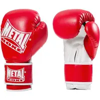 Metal Boxe Mb200 Gants De Boxe Rouge 10 Oz