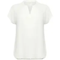 KAFFE CURVE Chemisier 'KCAlia' blanc