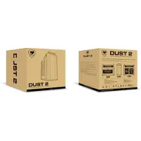Cougar Dust 2 Pc Tower Case Noir,Doré