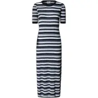Pepe Jeans pour femme. PL9537810 Robe Kimmi bleue (S), Casuel, Viscose, Manche courte