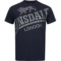 Lonsdale Watton Short Sleeve T-shirt Bleu M Homme