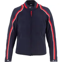 Helstons Veste textile Phoenix Mesh pour moto, bleu/rouge/blanc, 2XL