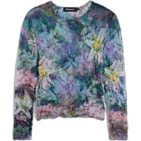 Desigual Chemisier bleu / mélange de couleurs