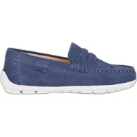 Geox New Fast Loafers Bleu EU 36 Garçon