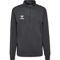 Hummel Authentic Half Zip Sweatshirt Gris 164 cm Enfants