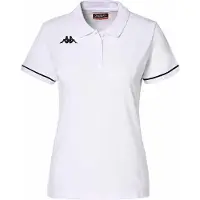 Kappa Barla Short Sleeve Polo Blanc L Homme